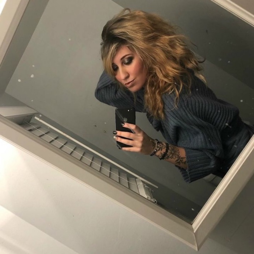 Blue sweater